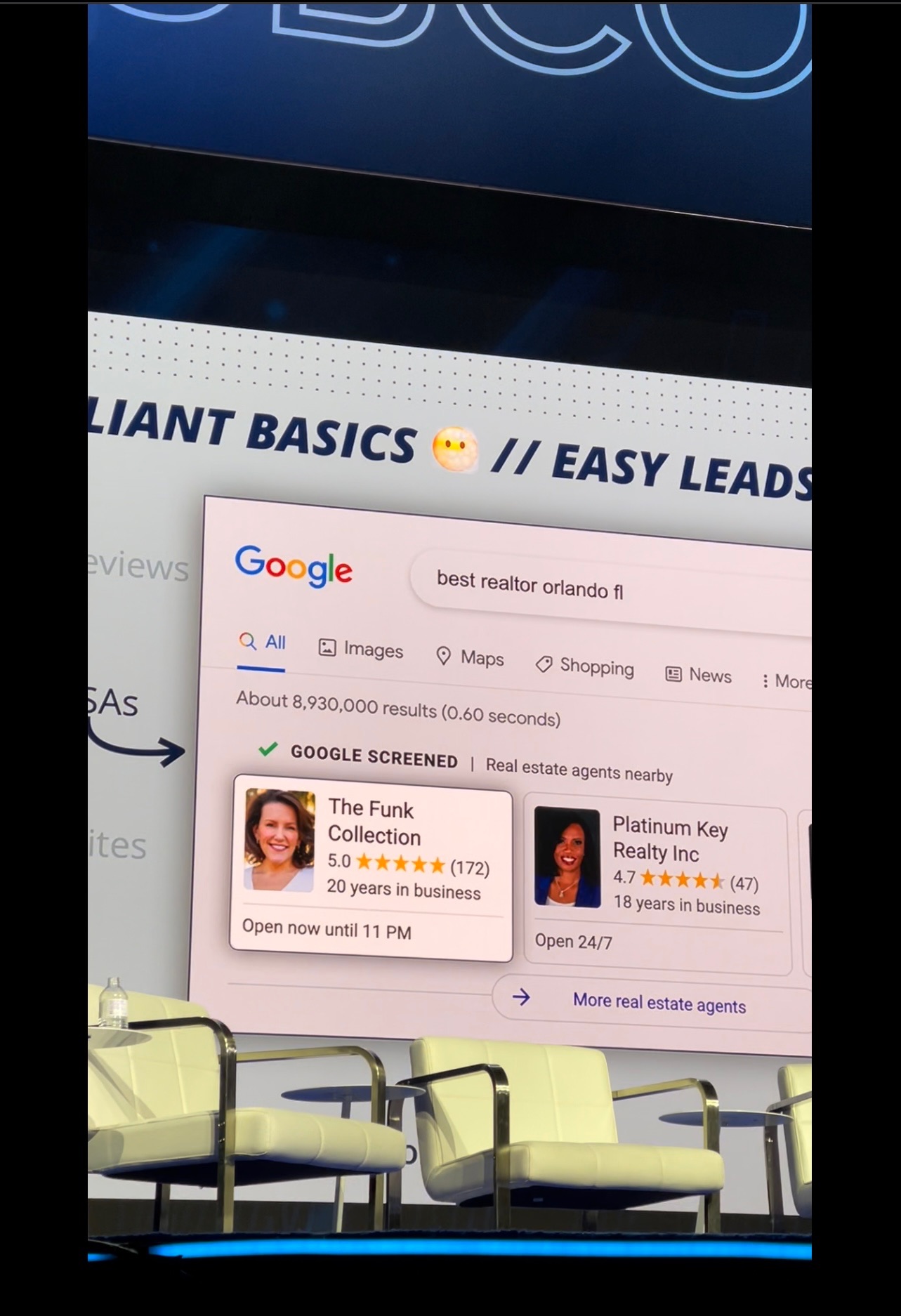 Brilliant Basics, Easy Leads FUBCON slide