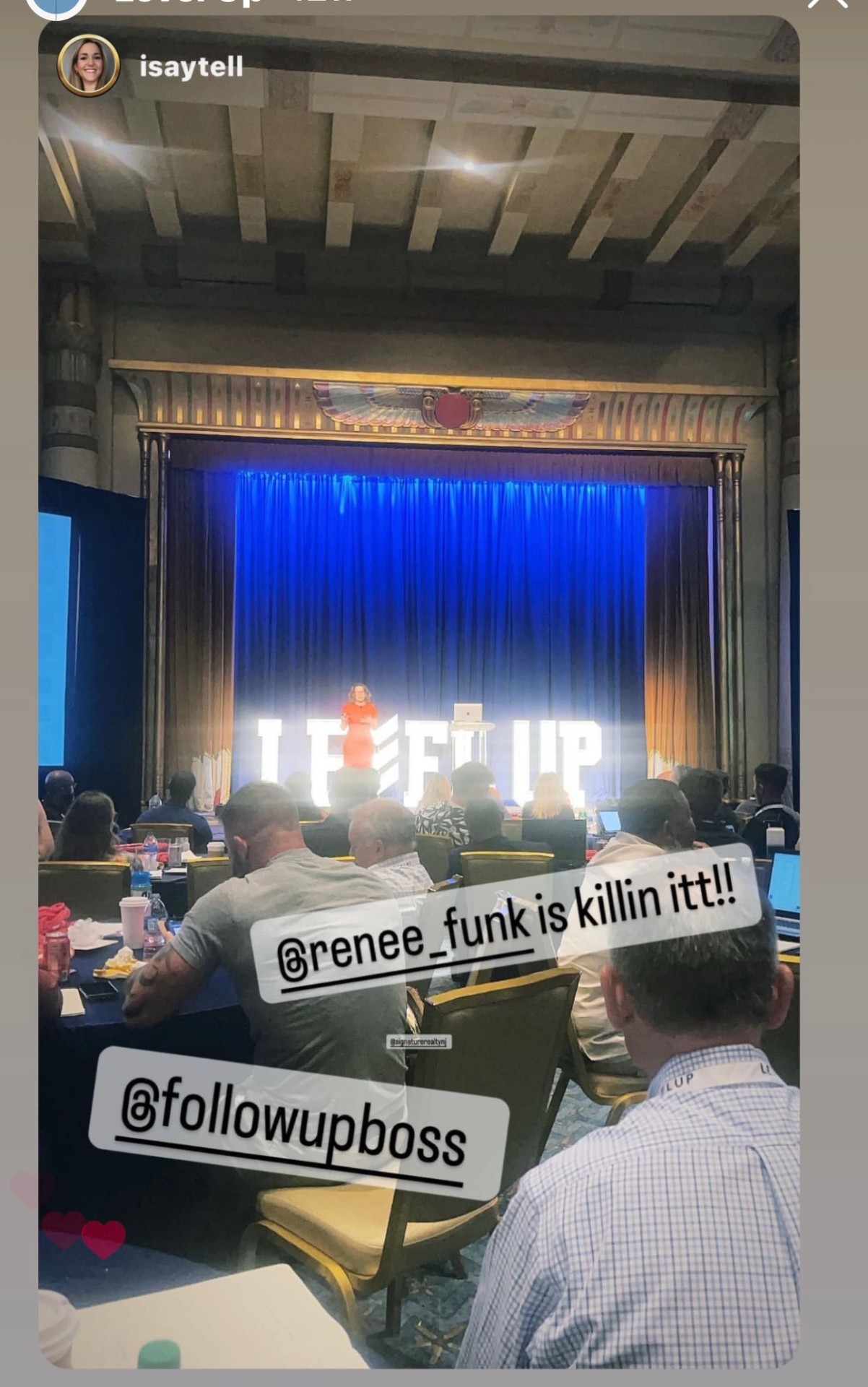 isaytell renee_funk is killin itt shout-out