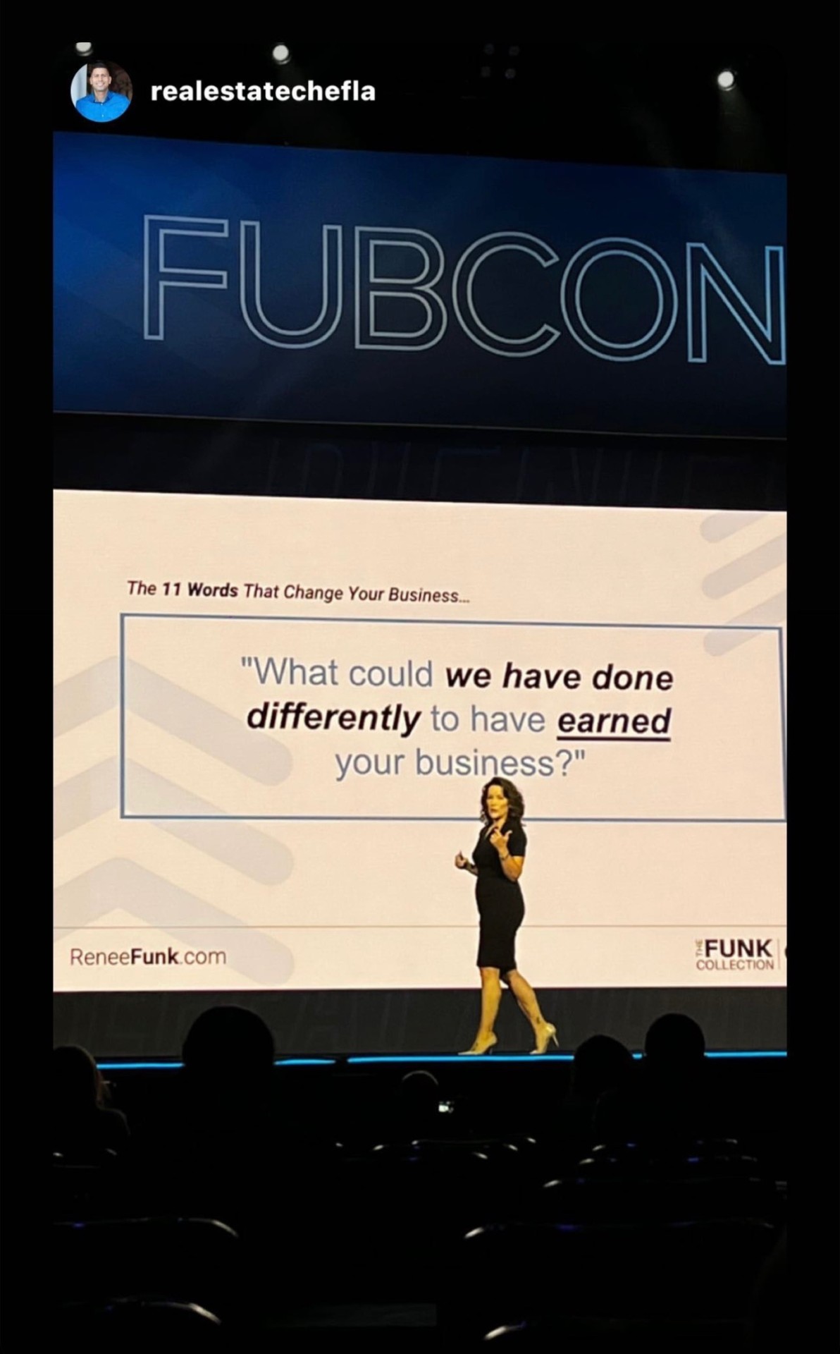realestatechefla FUBCON keynote shout-out